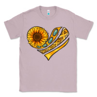 Lilac Childhood Cancer Awareness heart Classic Tee - NancyCooperArtShop