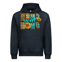 Navy Western Home Sweet Home Urban Hoodie - FaDigitalArtStudio