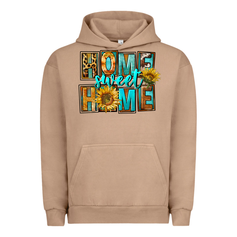 Western Home Sweet Home Urban Hoodie by FaDigitalArtStudio | Teevron