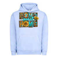 Pigment Grape Ice Western Home Sweet Home Urban Hoodie - FaDigitalArtStudio