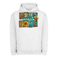 Pigment Lunar Rock Western Home Sweet Home Urban Hoodie - FaDigitalArtStudio