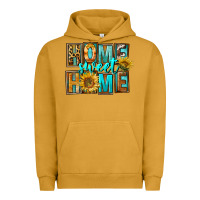 Pigment Peanut Butter Western Home Sweet Home Urban Hoodie - FaDigitalArtStudio