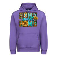 Tulip Western Home Sweet Home Urban Hoodie - FaDigitalArtStudio