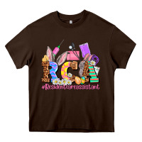 Chocolate Brown easter  rca resident care assistant Heavy Core Tee - AdoDesignShop
