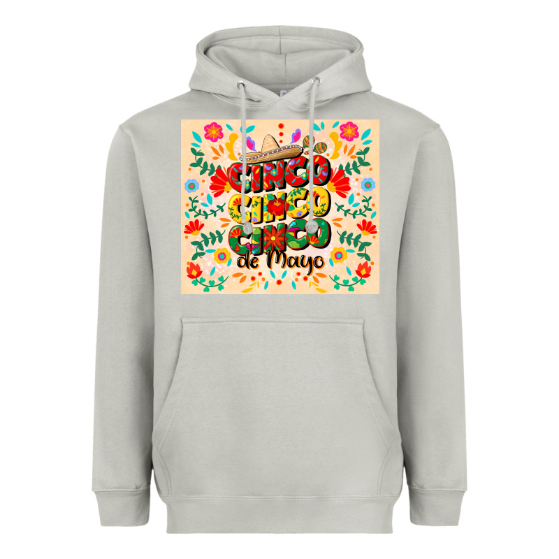 Cinco Cinco Cinco De Mayo Heavyweight Hoodie by CowGirlArtShop | Teevron