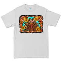 Dove Grey Thanksgiving Turkey Premium Tee - Artiststas