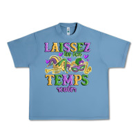 Pebble Blue laissez les bon temps rouler Urban Heavy Tee - MaliasSmallBusiness