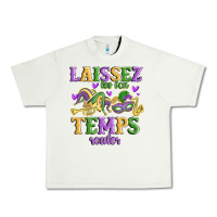 Pistachio laissez les bon temps rouler Urban Heavy Tee - MaliasSmallBusiness