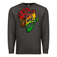 Smoke black history is world history Premium Sweatshirt - CowGirlArtShop