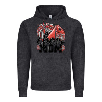 Vintage Black cheer mom Vintage Hoodie - MaliasSmallBusiness