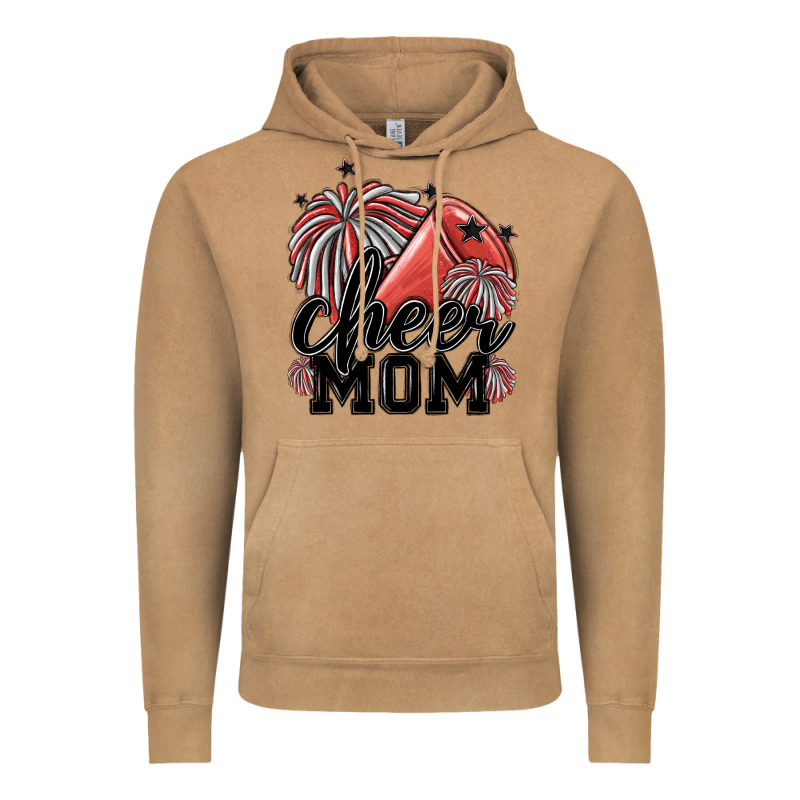 Cheer Mom Vintage Hoodie by MaliasSmallBusiness | Teevron