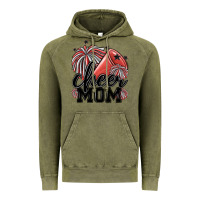 Vintage Olive cheer mom Vintage Hoodie - MaliasSmallBusiness