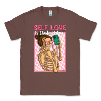 Chestnut self love is the best love Classic Tee - MaliasSmallBusiness