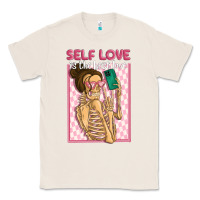 Natural self love is the best love Classic Tee - MaliasSmallBusiness