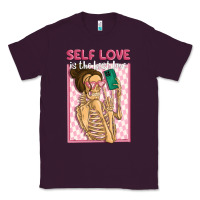 Plum self love is the best love Classic Tee - MaliasSmallBusiness