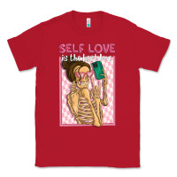Red self love is the best love Classic Tee - MaliasSmallBusiness
