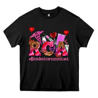 Black valentines day rca resident care assistant Heavy Core Tee - AdoDesignShop