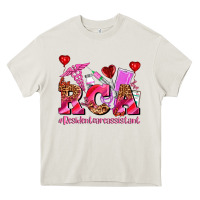 Cream valentines day rca resident care assistant Heavy Core Tee - AdoDesignShop