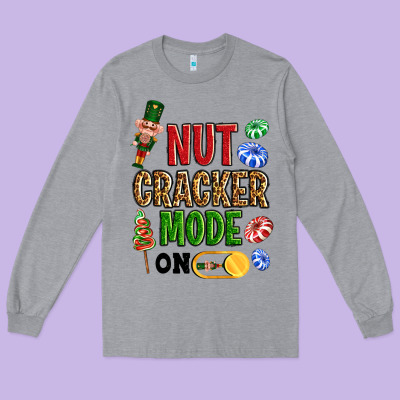 Nutcracker Mode On Long Sleeve Tee Designed By Nancycooperartshop