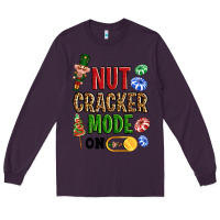 Plum Nutcracker mode on Long Sleeve Tee - NancyCooperArtShop