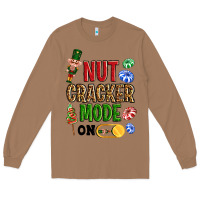 Toasted Coconut Nutcracker mode on Long Sleeve Tee - NancyCooperArtShop