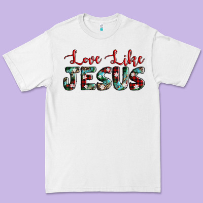 Love Like Jesus Premium Tee Designed By Adodesignshop