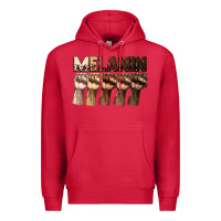 Cardinal melanin juneteenth Premium Hoodie - CowGirlArtShop