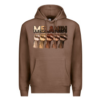 Chestnut melanin juneteenth Premium Hoodie - CowGirlArtShop