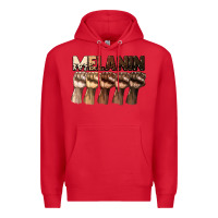 Red melanin juneteenth Premium Hoodie - CowGirlArtShop