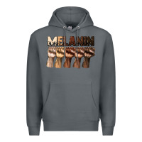 Rock melanin juneteenth Premium Hoodie - CowGirlArtShop