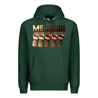 Sports Green melanin juneteenth Premium Hoodie - CowGirlArtShop