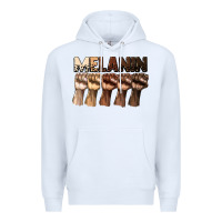 White melanin juneteenth Premium Hoodie - CowGirlArtShop