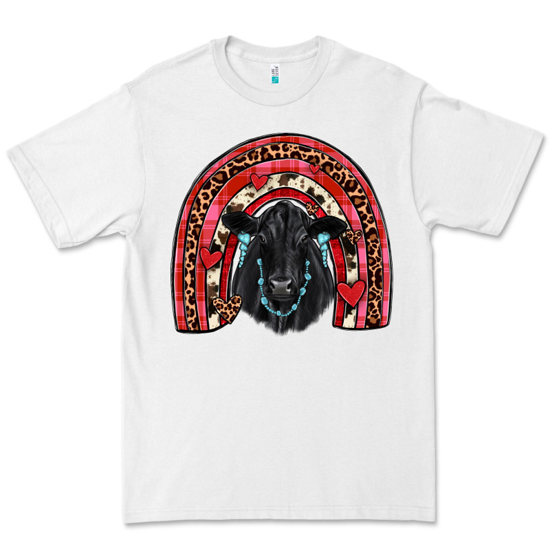 Valentines Black Angus  Rainbow Premium Tee by JahusDesignShop | Teevron