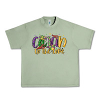 Oil Green cajun to the core Urban Heavy Tee - MaliasSmallBusiness