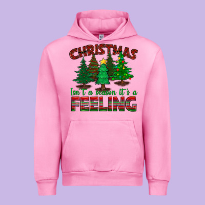 Christmas Isn't A Season It's A Feeling Urban Hoodie Designed By Bundleandbundleshop