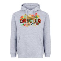 Heather Grey cinco de mayo director Heavyweight Hoodie - CowGirlArtShop