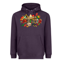 Plum cinco de mayo director Heavyweight Hoodie - CowGirlArtShop