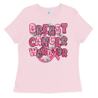 Bubblegum Pink breast cancer warrior Ladies Tee - JahusDesignShop