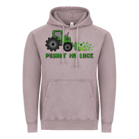 Vintage Zinc pushin' my luck Vintage Hoodie - MaliasSmallBusiness