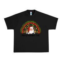 Black merry christmas y'all santa rainbow Urban Heavy Tee - AdoDesignShop
