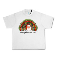 Lunar Rock merry christmas y'all santa rainbow Urban Heavy Tee - AdoDesignShop