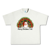 Pistachio merry christmas y'all santa rainbow Urban Heavy Tee - AdoDesignShop