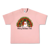 Salmon merry christmas y'all santa rainbow Urban Heavy Tee - AdoDesignShop