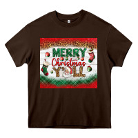 Merry Christmas Y'all Tumbler Heavy Core Tee | Teevron