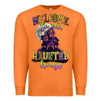 Carrot welcome to our haunted house Premium Sweatshirt - CowGirlArtShop