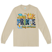 Mushroom The Prince Has Arrived Long Sleeve Tee - MaliasSmallBusiness
