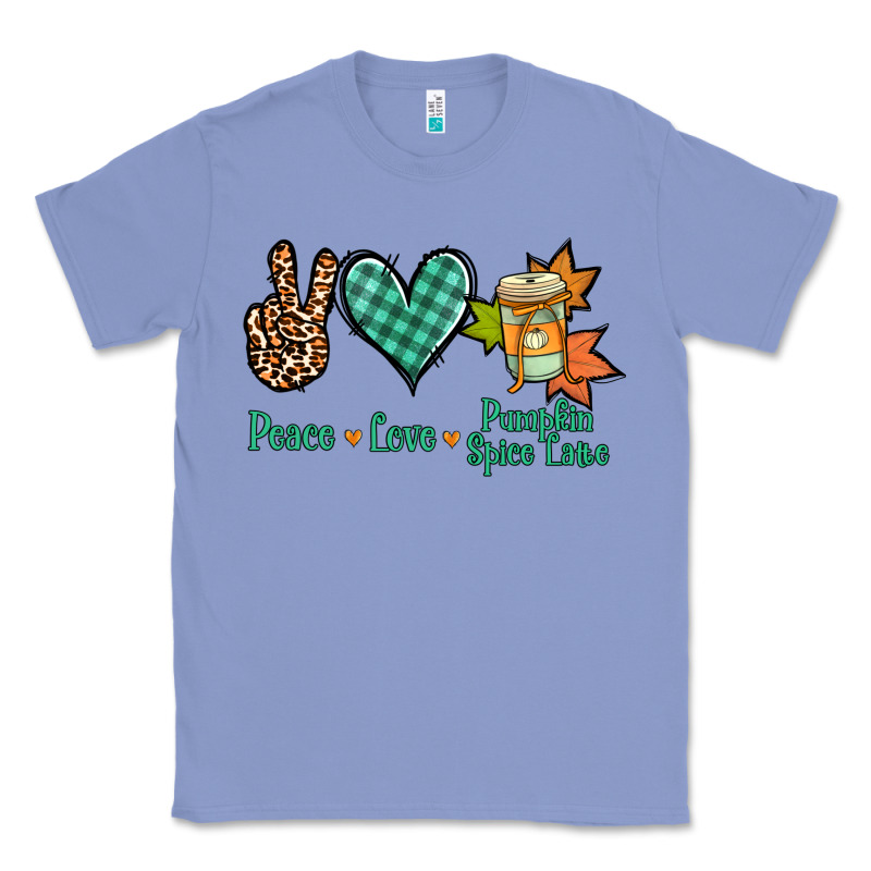 Peace Love Pumpkin Spice Latte Classic Tee by NancyCooperArtShop | Teevron