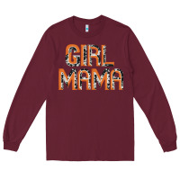 Burgundy Girl mama Long Sleeve Tee - JahusDesignShop