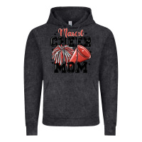 Vintage Black mascot cheer mom Vintage Hoodie - MaliasSmallBusiness