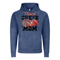 Vintage Denim mascot cheer mom Vintage Hoodie - MaliasSmallBusiness